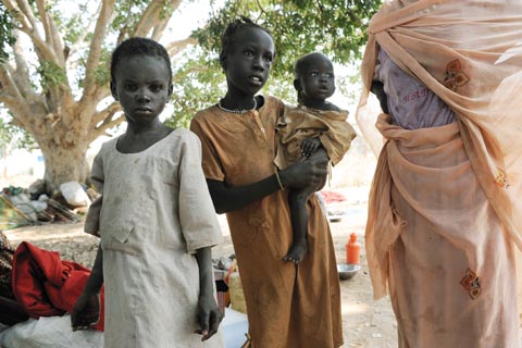 Jeunes citoyens d'une nouvelle nation. Le retour pour des sud Soudanais de Wanjok