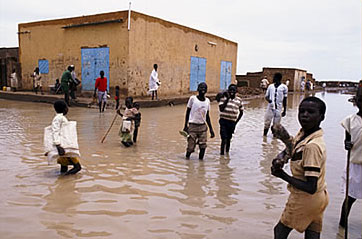 While some parts of Africa will get less rain, other areas will experience greater flooding