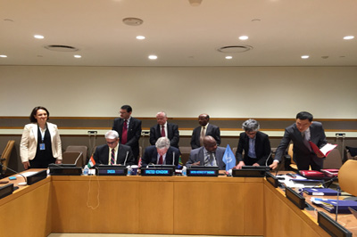 69e session du Comité des commissaires aux comptes au Siège de l’ONU, à New York