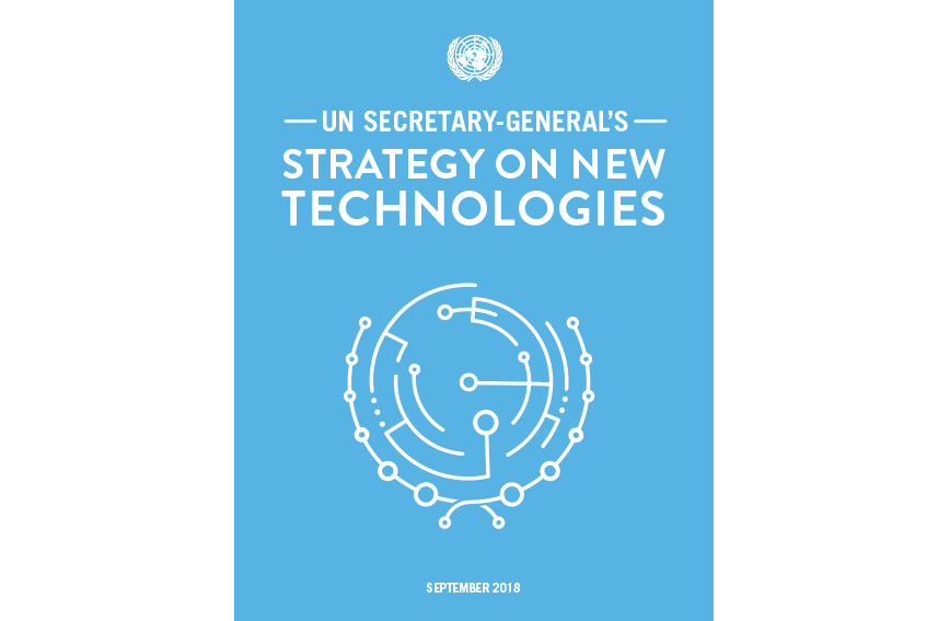 Secretary-General’s Strategy on New Technologies cover
