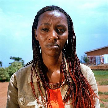 Portrait of Innocente Nyirahabimana.