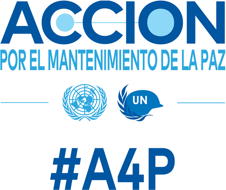 Logo de la Iniciativa del Secretario General para el mantenimiento de la paz