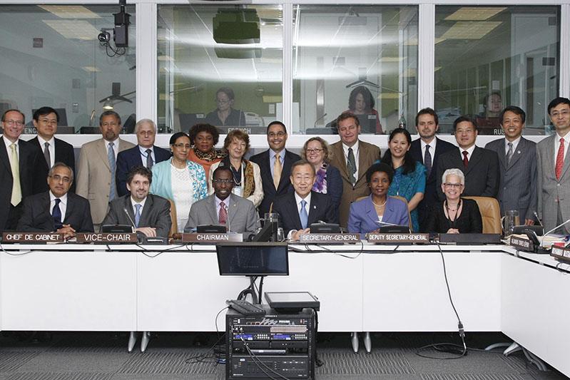 Le Secrétaire général avec les membres du CCQAB – 31 mai 2011