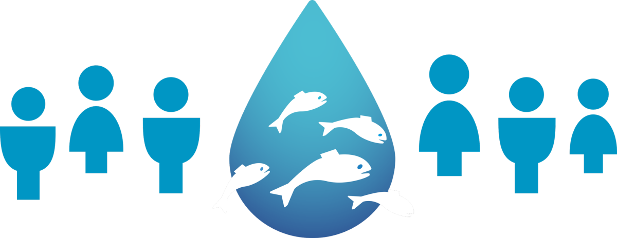 Логотип действующей под руководством Норвегии Глобальной тематической сети по устойчивому производству пищевой продукции из ресурсов океанов и внутренних водоемов в целях обеспечения продовольственной безопасности и питания. 