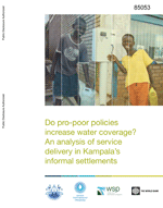 Do pro-poor policies increase water coverage? An analysis of service delivery in Kampala’s informal settlements.