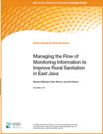 Managing the Flow of Monitoring Information to Improve Rural Sanitation in East Java