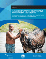 Catalyzing water for sustainable development and growth. Framing Water Within the Post-2015 Development agenda: options and considerations