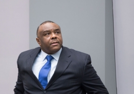 Former Congolese vice-president Jean-Pierre Bemba Gombo in the ICC courtroom during the delivery of his sentence on 21 June 2016. Photo: ICC-CPI