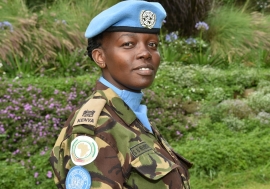 Military Gender Advisor Steplyne Nyaboga