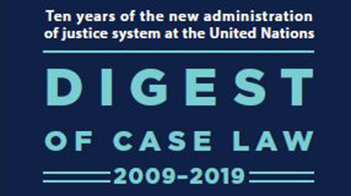 E-OAJ Jurisprudential Digest WEB 2009-2019