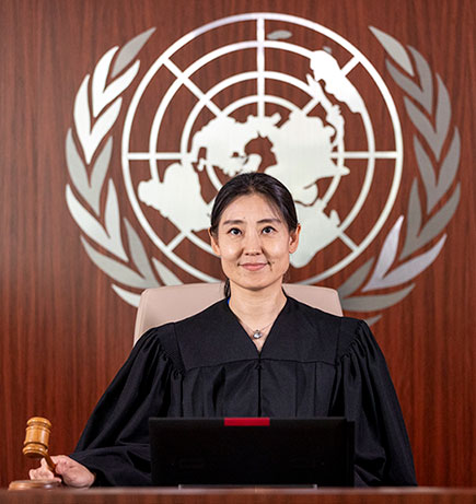 Photo of Judge Gao Xiaoli
