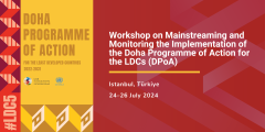 Workshop on Mainstreaming and Monitoring the Implementation of the Doha Programme of Action for the LDCs (DPoA)