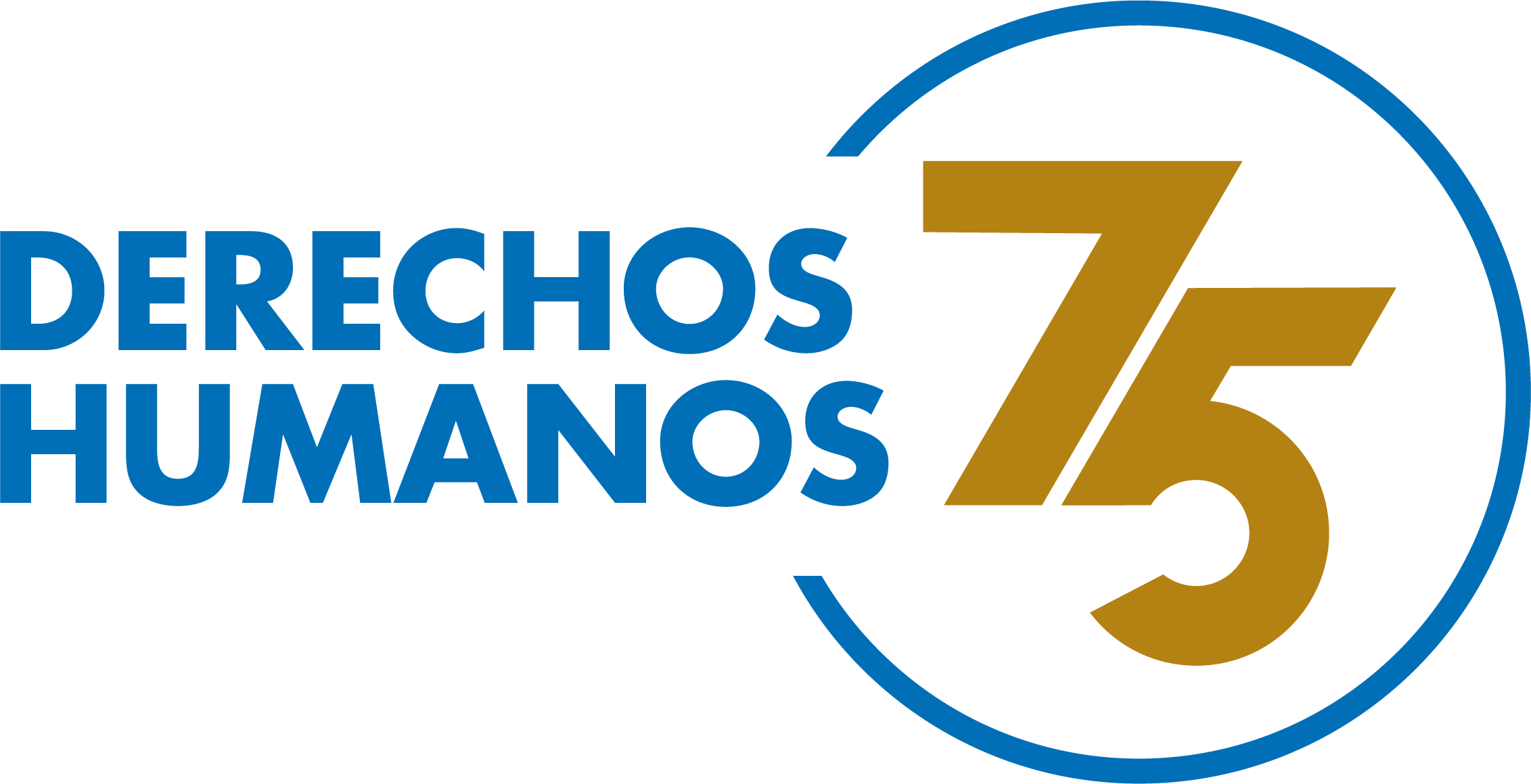 logo for 75th anniversary of UDHR