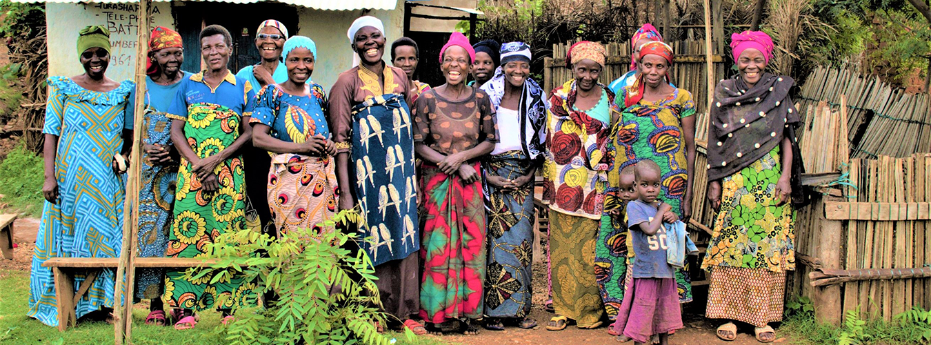 Group of African women smiling