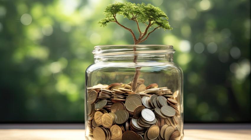 绿色气候基金和全球环境基金等纵向基金在气候融资领域有着广阔机遇。Adobe Stock/Rangga Bimantara 