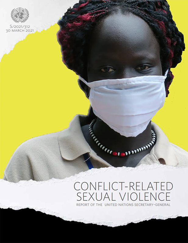 Cover image of the 2021 Report of the Secretary-General on conflict-related sexual violence