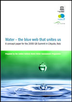 Water - the blue web that unites us.