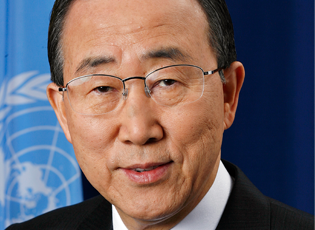 Ban Ki-moon. UN Secretary General