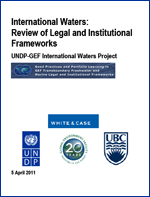 International Waters: Review of Legal and Institutional Frameworks