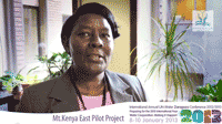 Video: Interview with Faith M. Livingstone, Mt. Kenya East Pilot Project for Natural Resources Management 