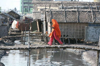 Gender equality and sustainable urbanization: image Manoocher Deghati/ IRIN News